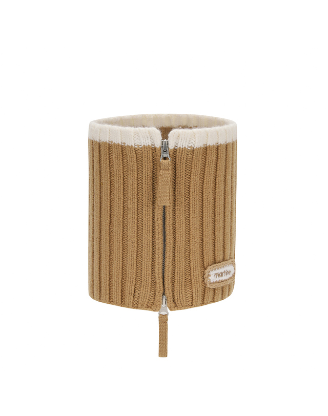 마틴골프 Knit Neck Warmer_BEIGE 베이지 착용컷