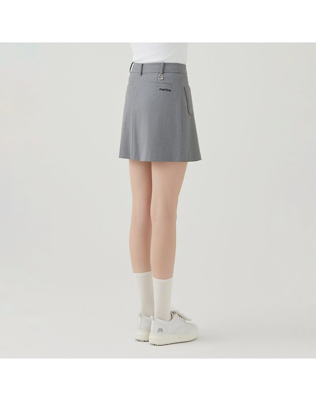 마틴골프 TR Pleats Culotte_M/Grey 그레이 착용컷