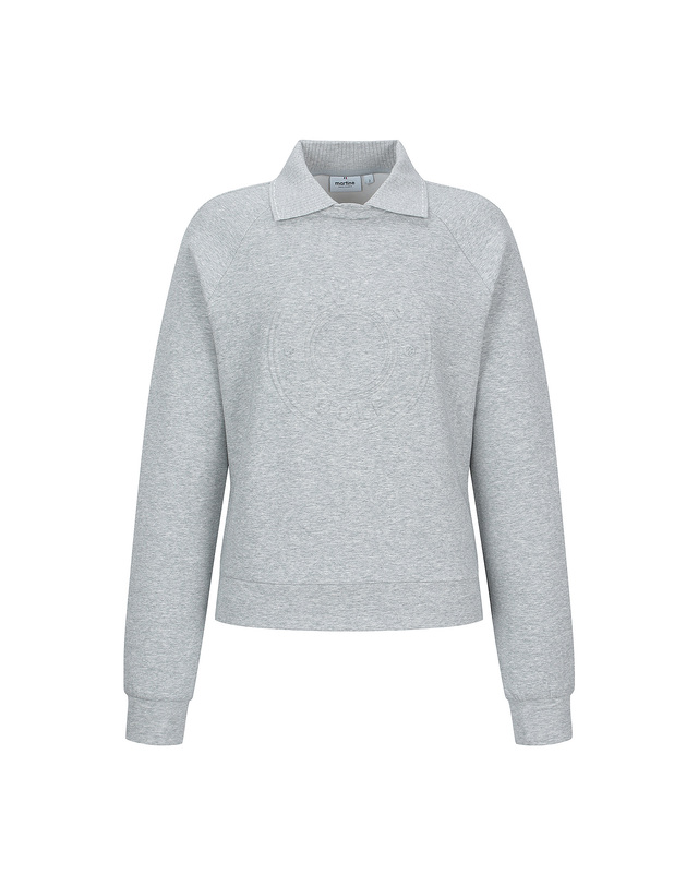 마틴골프 Circle Logo Point Shirts_M/Grey 그레이 착용컷