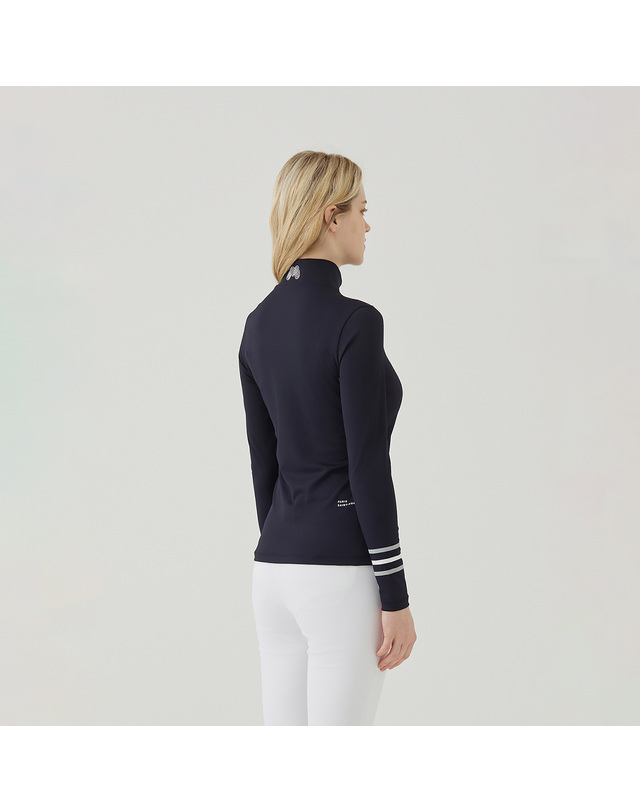 마틴골프 Sleeve Point Baselayer_Black 블랙 착용컷