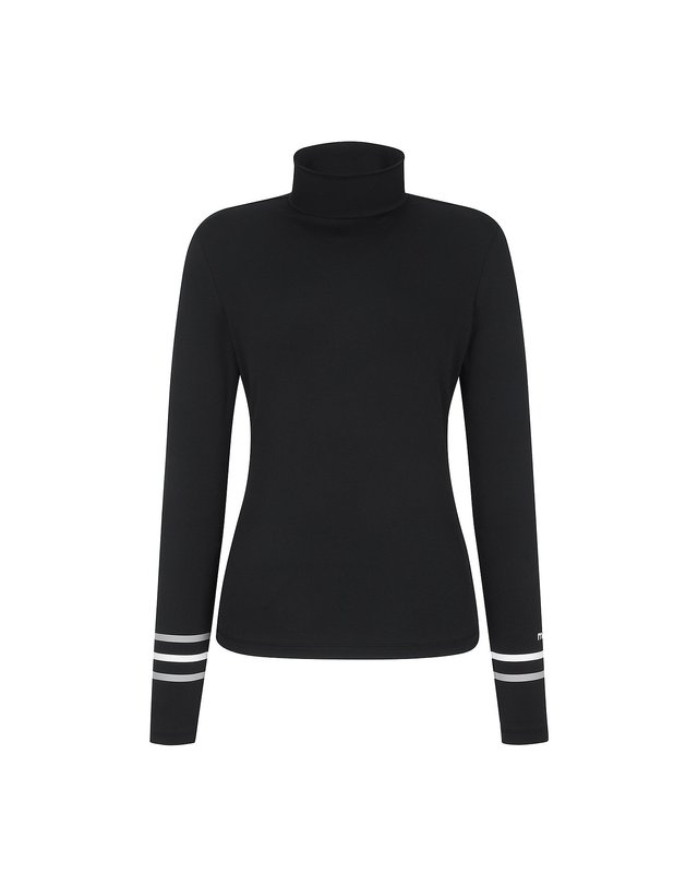 마틴골프 Sleeve Point Baselayer_Black 블랙 착용컷