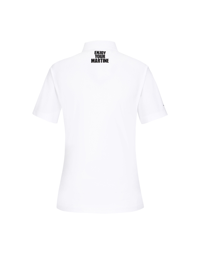 마틴골프 Basic Polo Shirts_White 흰색 착용컷