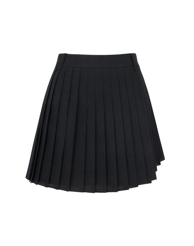 마틴골프 Pleats Wrap Culottes_Black 블랙 착용컷