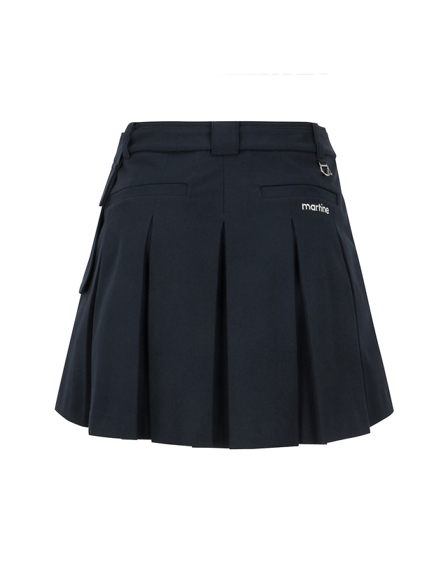 마틴골프 Belt Pocket Culottes_Navy 네이비 착용컷
