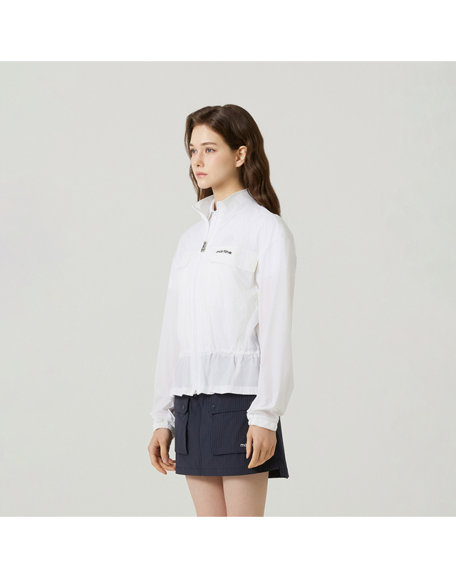 마틴골프 Out Pocket Point Jumper_White 흰색 착용컷