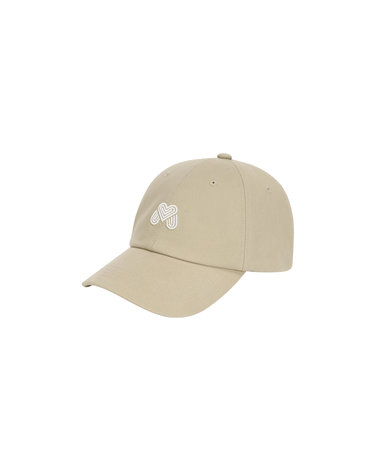 [온라인 단독] Mini Symbol Logo Ball Cap_BEIGE (Uni) (QUAFACP00253)
