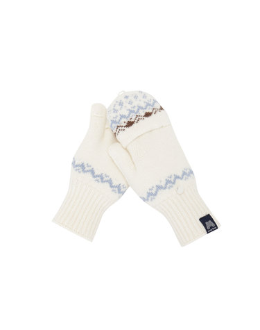 Nordic Knit Gloves_OFF-WHITE