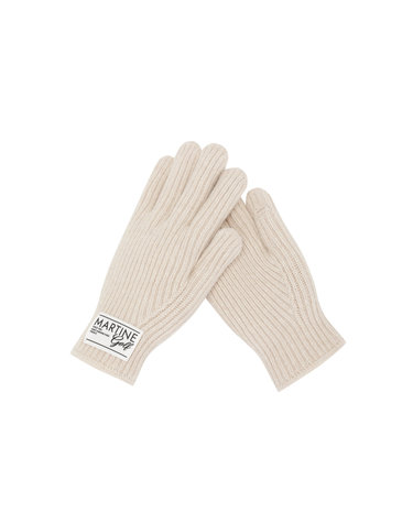 Essential Knit Gloves_BEIGE