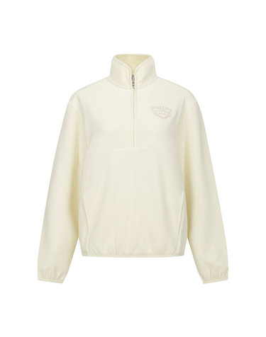 Airy Soft Fleece T-shirts_IVORY