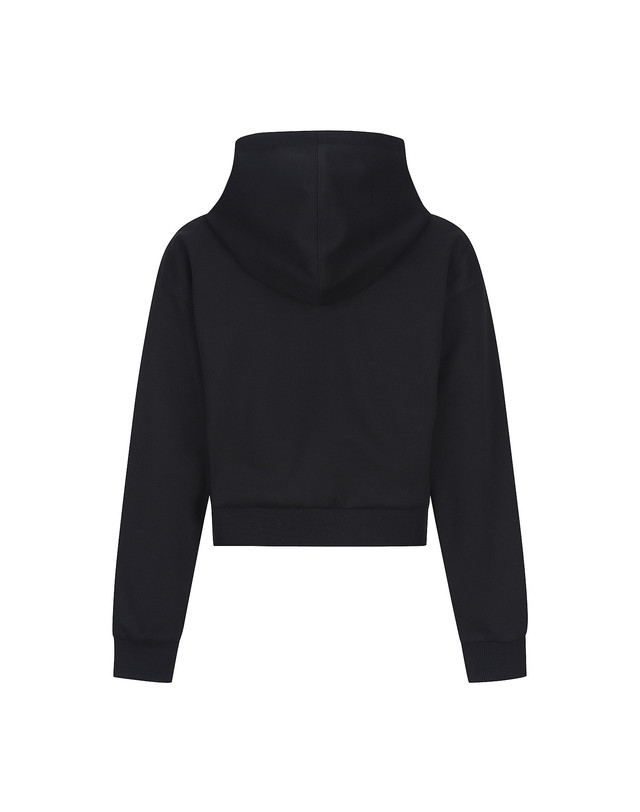 마틴골프 Martine Sweat Setup Hooded Zip up_BLACK 블랙 착용컷