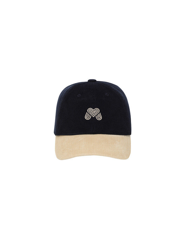 마틴골프 Corduroy Split tone Cap_NAVY 네이비 착용컷
