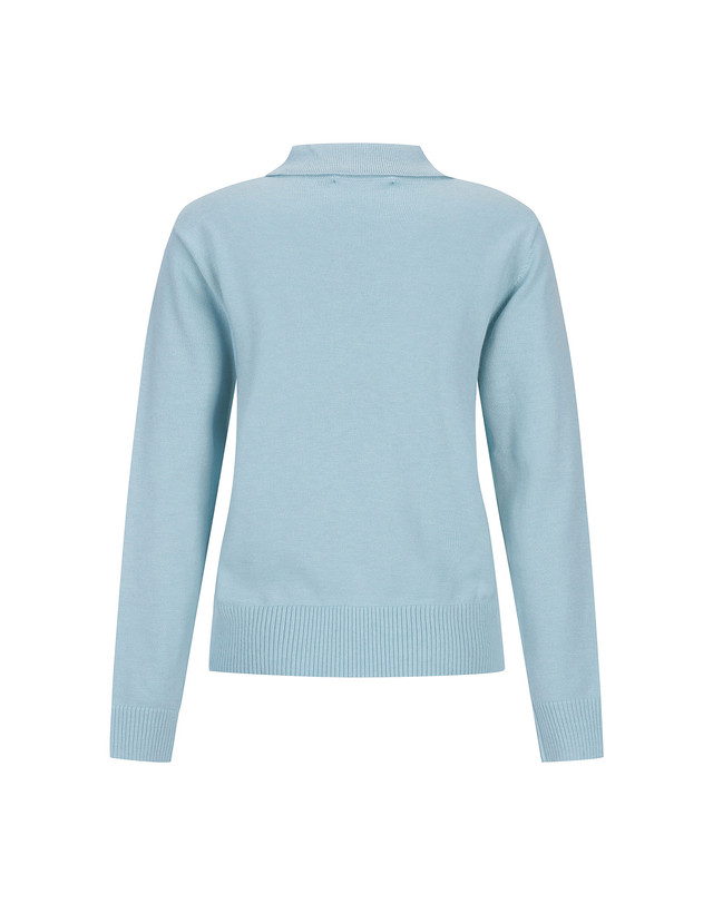 마틴골프 Classic Collar Knit_MINT 밝은연두 착용컷