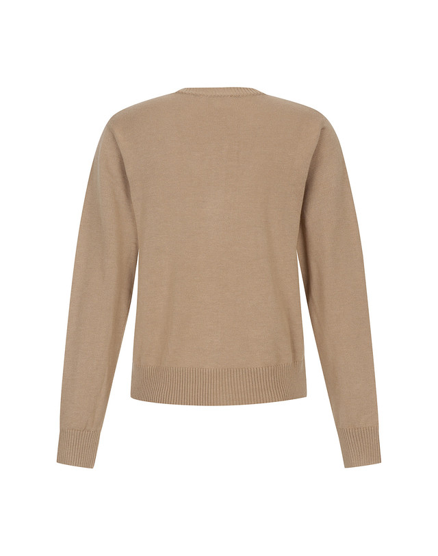 마틴골프 Classic Button Cardigan_D/BEIGE 베이지 착용컷