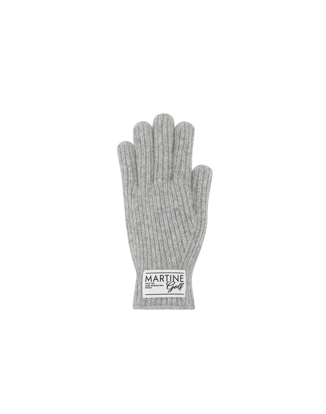 마틴골프 Essential Knit Gloves_M/GRAY 그레이 착용컷