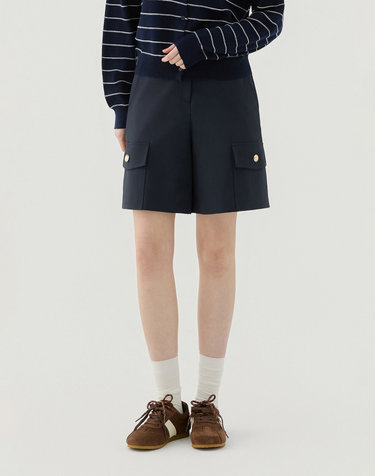 Big Pocket Short Pants_NAVY