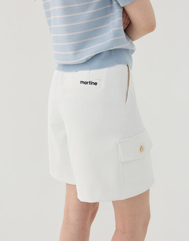 Big Pocket Short Pants_OFF-WHITE