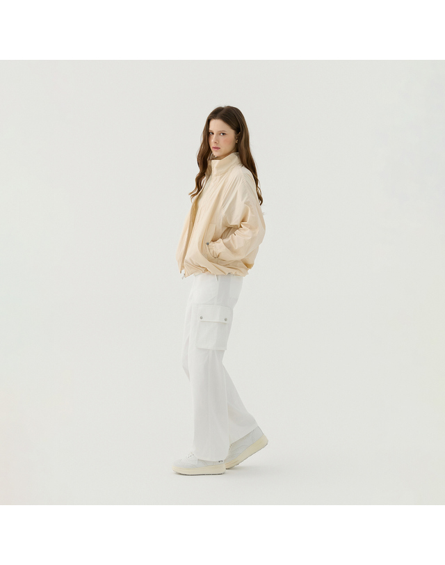 마틴골프 Jogger Pocket Pants_O/White 흰색 착용컷