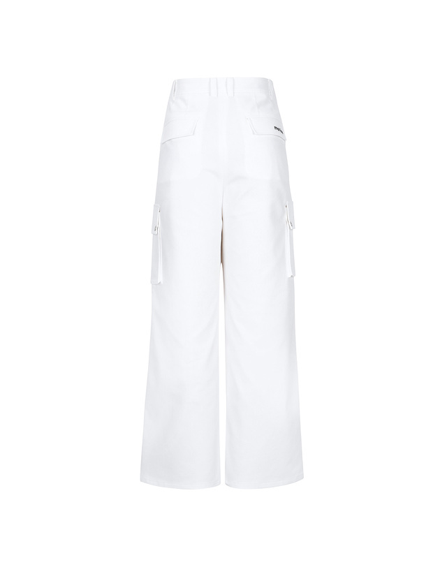 마틴골프 Jogger Pocket Pants_O/White 흰색 착용컷
