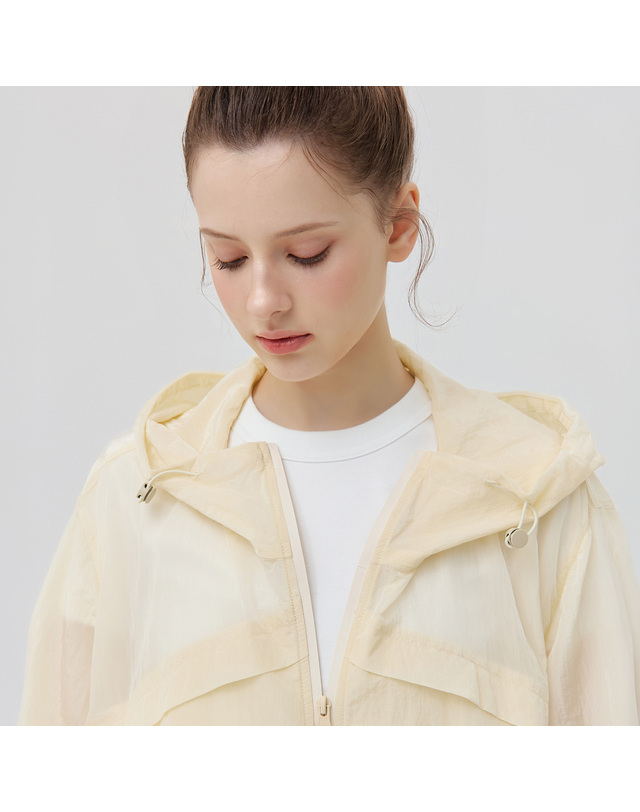 마틴골프 Air Line Windbreaker_BEIGE 베이지 착용컷