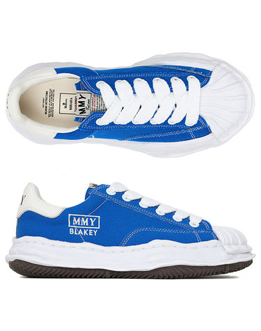 미하라야스히로 CL블루 블레이키 OG 캔버스 스니커즈 BLAKEY A08FW735 CL BLUE
