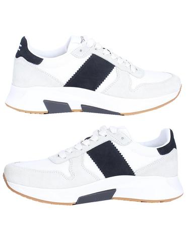 (D)톰포드 24FW 남성 스웨이드 자가 스니커즈 화이트 J1262 LCL116N 5W002 스크래치
