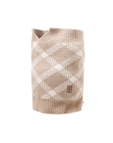 [ONLINE EXCLUSIVE] 베이지 체크 넥워머