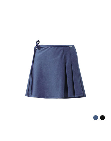 방과후 커버업 랩스커트 (2colors)