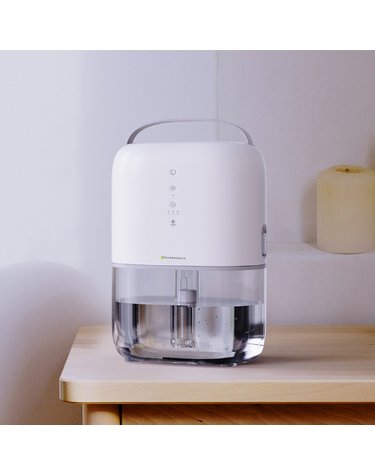 퓨어코치 LED 무드등 미니 제습기 DH870