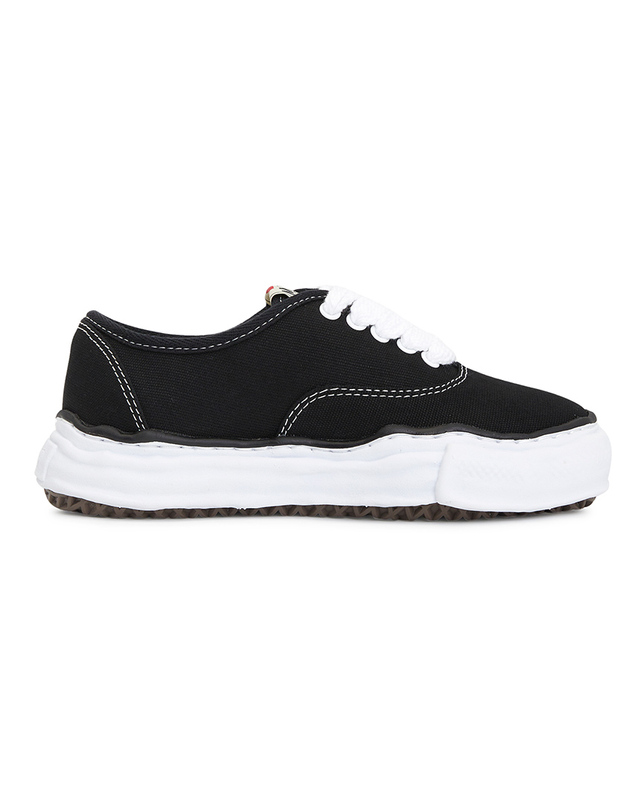 메종미하라야스히로 메종미하라야스히로 베이커 오리지널 솔 스니커즈 A02FW704 BLACK (남여공용) 착용컷