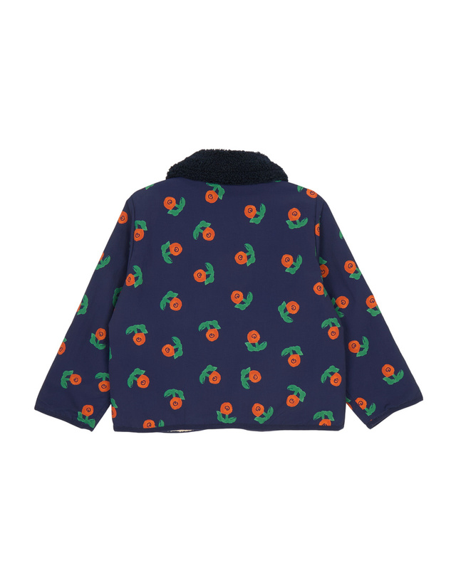 보보쇼즈 보보쇼즈 키즈 스탬프 블룸 올 오버 리버시블 자켓 B226AC097 착용컷