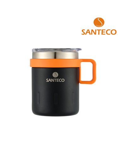 [산테코] 케미 보온보냉컵 350ml (카본블랙)