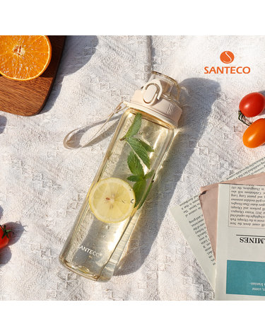[산테코] 이비자2 트라이탄 스포츠 물통 800ml (크림)