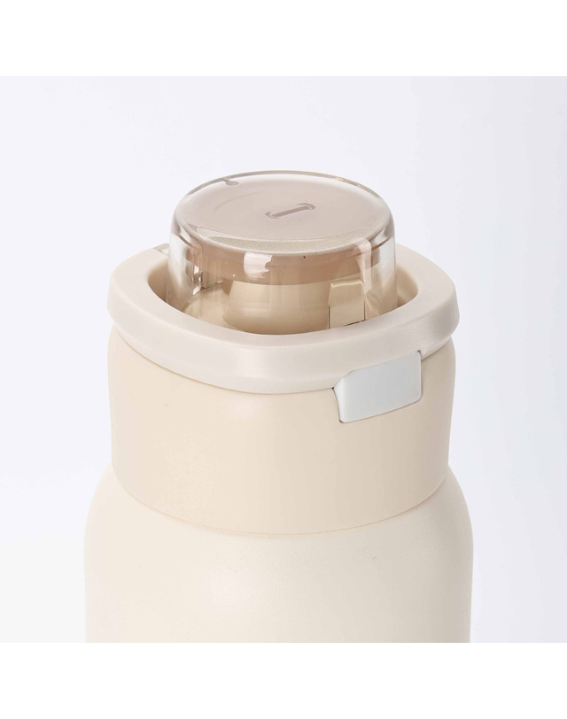 산테코 [산테코] 제미나이 듀얼 텀블러 750ml (크림) 착용컷