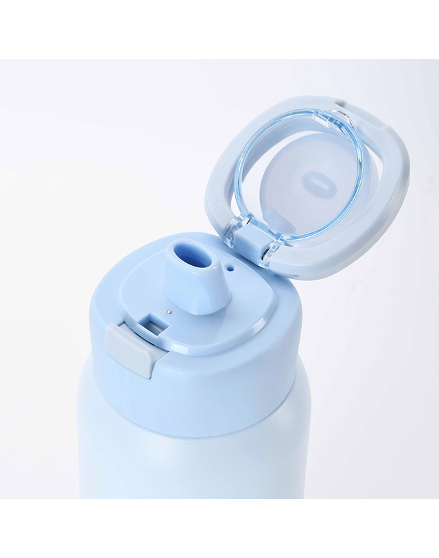 산테코 [산테코] 제미나이 듀얼 텀블러 750ml (클라우드블루) 착용컷