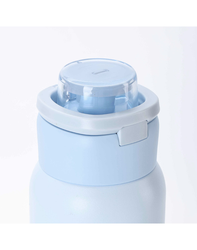 산테코 [산테코] 제미나이 듀얼 텀블러 750ml (클라우드블루) 착용컷