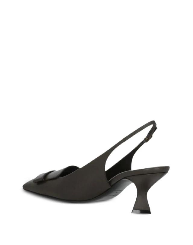 세르지오 로시 [해외직구] 26 FW 세르지오로시 buckle detail slingback pumps B14560MFL346110 TP458549530 착용컷