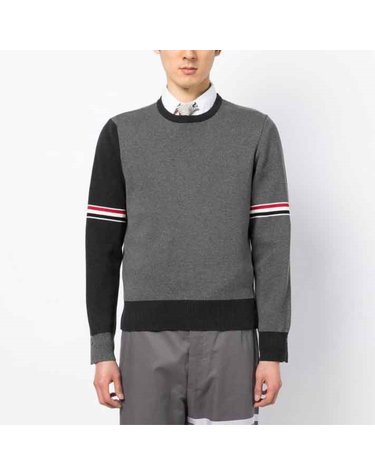 [THOM BROWNE] 펀믹스 밀라노 스티치 크루넥 MKA326F Y3007 982