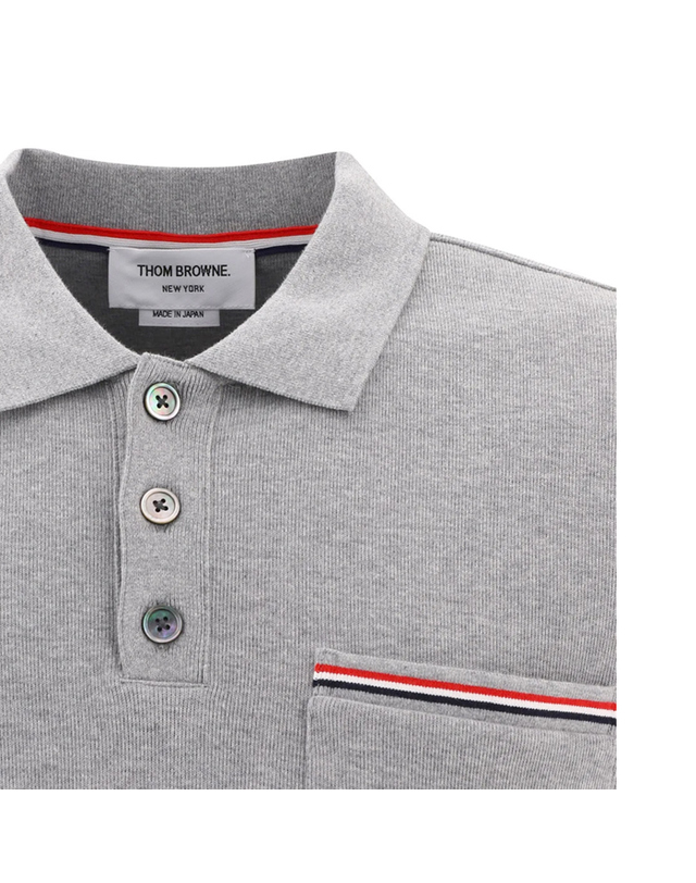 톰브라운 [THOM BROWNE] 삼선포켓 PK 티셔츠 MJP171A J0029 055 착용컷