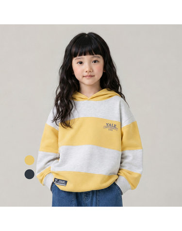 예일키즈 절개 스트라이프 후디 YJCCHDF33504