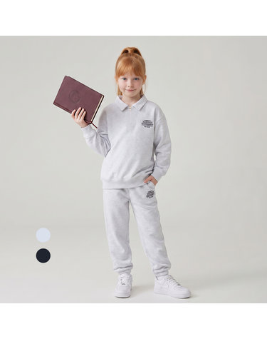 하버드키즈 반집업 카라 로고 셋업 HJCCSUF34299
