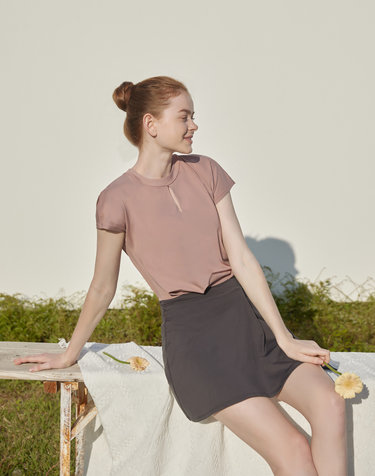 Lily Swimdress Indi Pink& Charcoal