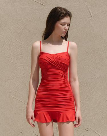 벨로디네라 Ive Swimdress Red