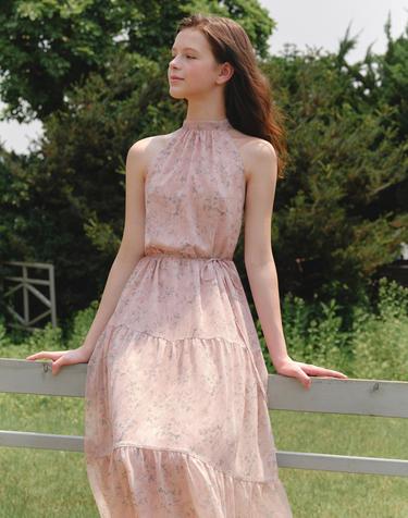 Peony Dress Pink