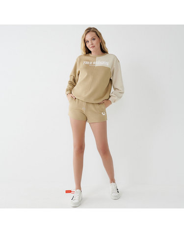 [TRUE RELIGION] HS LOUNGE SHORT_205533_TRAVERTINE