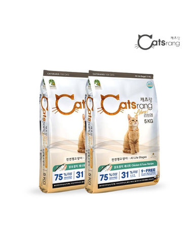 캐츠랑 리브레 5kg 2개 (전연령용/길냥이사료)