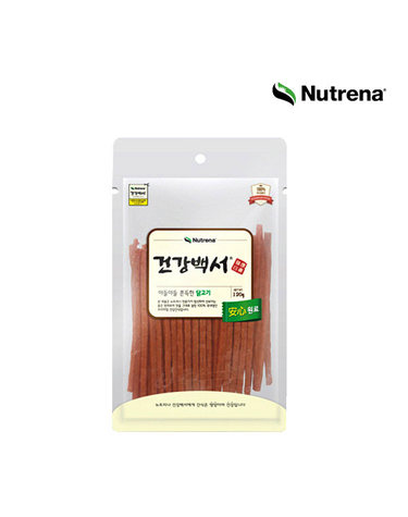 건강백서 강아지간식 야들야들닭고기 120G