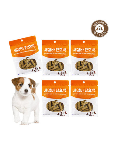 브이펫 새감바 버거 단호박 100g 5팩