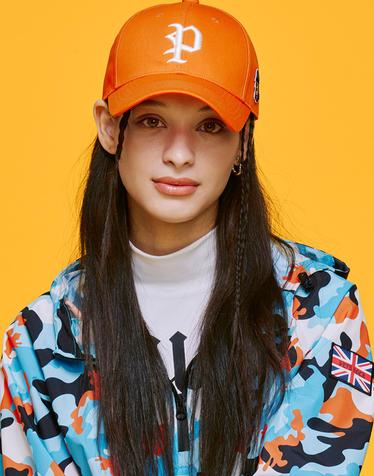 Pets Rock P Logo Ball Cap_Orange