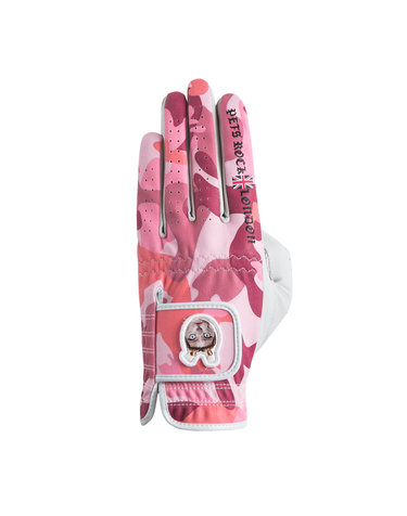Camou Pets Rock Golf Single Glove_Pink