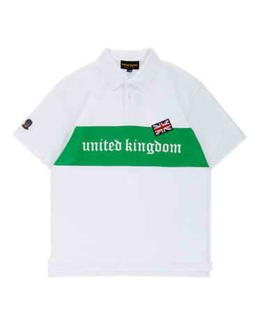 UK Pique Polo T-shirts_White